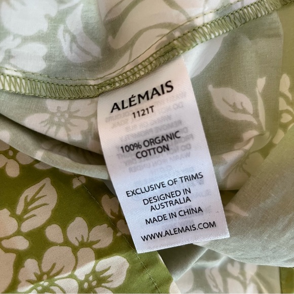 NWT Alemais Leisa Off-Shoulder Floral Cotton Blouse 8 - Picture 7 of 13